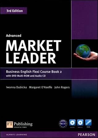 Market Leader 3/e (Advanced) Flexi Course Book 2 with DVD Multi-ROM/1片 and Audio CD/1片
