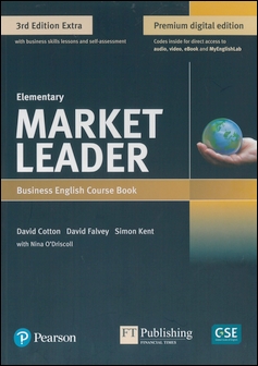 Market Leader 3/e Extra (Elementary) Course Book Premium digital edition with eBook and MyEnglishLab and DVD-ROM/1片