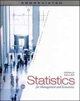 Statistics for Management and Economics, Abbreviated 10/e (H)