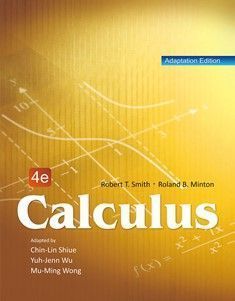 Calculus 4/e adaptation Version, Smith