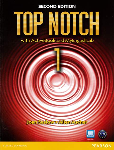 Top Notch 2/e (1) Student Book with ActiveBook CD/1片 and MyEnglishLab