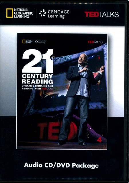 21st Century Reading (4) Audio CDs/2片 and DVD/1片