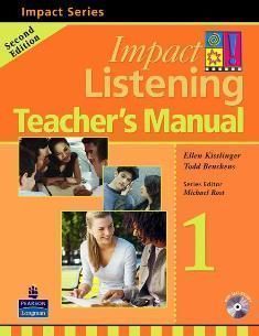 Impact Listening 2/e (1) Teacher's Manual with Test CD/1片 and Master CD/1片
