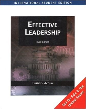 Effective Leadership 4/e
