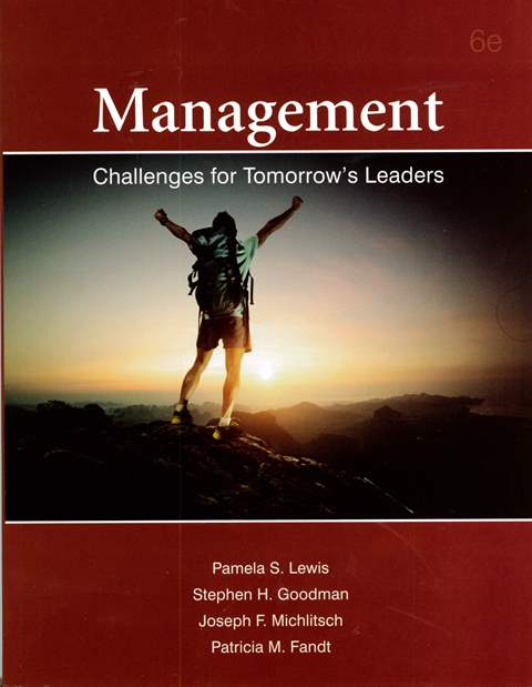 Management: Challenges for Tomorrow's Leaders 6/e
