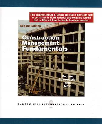 Construction Management Fundamentals 2/e