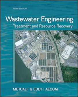 (E-Book) Wastewater Engineering: Treatment Resource Recovery 5/e