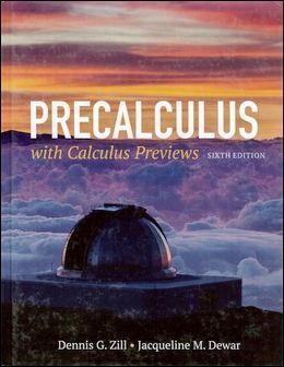 Precalculus with Calculus Previews 6/e