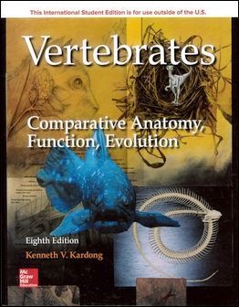 (E-Book) Vertebrates: Comparative Anatomy, Function, Evolution 8/e