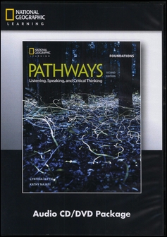 Pathways (Foundations) 2/e: Listening, Speaking, and Critical Thinking Audio CDs/2片 and DVD/1片 Package