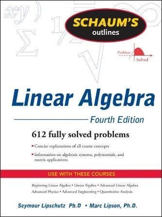 Schaum's Outline of Linear Algebra 4/e