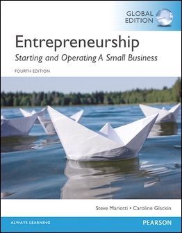 Entrepreneurship: Starting and Operating A Small Business 4/e