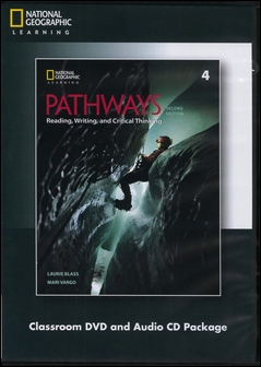 Pathways (4) 2/e: Reading, Writing, and Critical Thinking Classroom DVD/1片 and Audio CDs/2片 Package