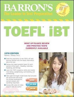 Barron's TOEFL iBT 15/e with MP3 CDs/2片 and CD/片
