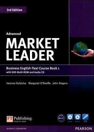 Market Leader 3/e (Advanced) Flexi Course Book 1 with DVD Multi-ROM/1片 and Audio CD/1片