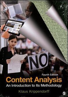 Content Analysis: An Introduction to Its Methodology 4/e