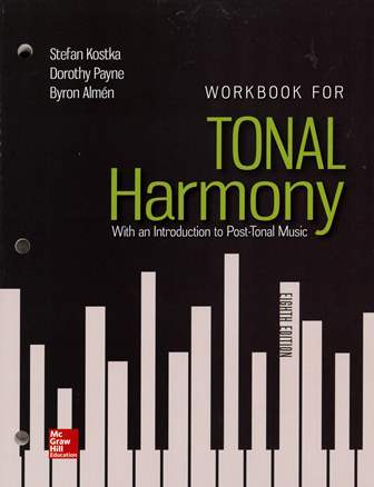 (E-Book) Workbook for Tonal Harmony: With an Introduction to Post-Tonal Music 8/e