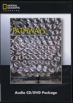 Pathways (3) 2/e: Listening, Speaking, and Critical Thinking Audio CDs/3片 and DVD/1片 Package